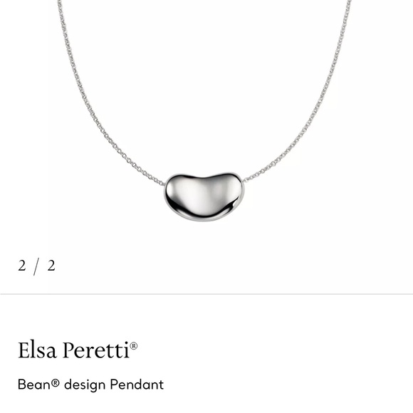 Tiffany & Co. Elsa Peretti Bean Necklace - Picture 8 of 9